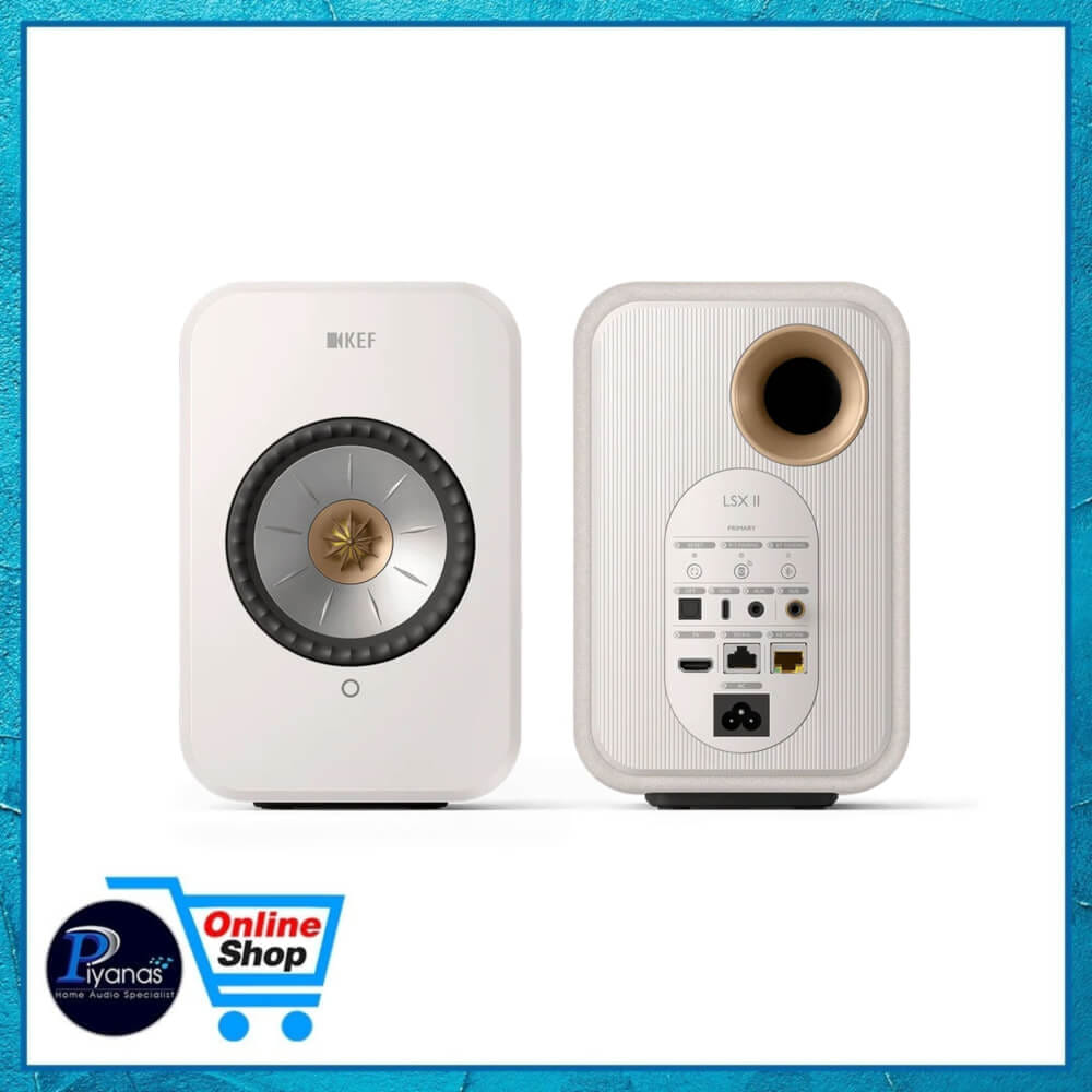 ลำโพง KEF : LS-X II (COTTON WHITE)